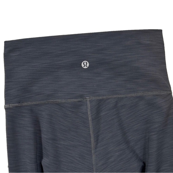 Lululemon Wunder Train High-Rise Tight 25" Heathered Graphite Grey Size 2 - Picture 7 of 7